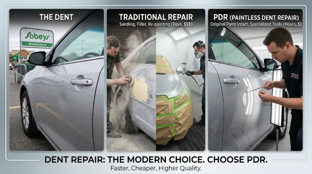 PDR vs. Traditional Body Shops. Which is Right for You?